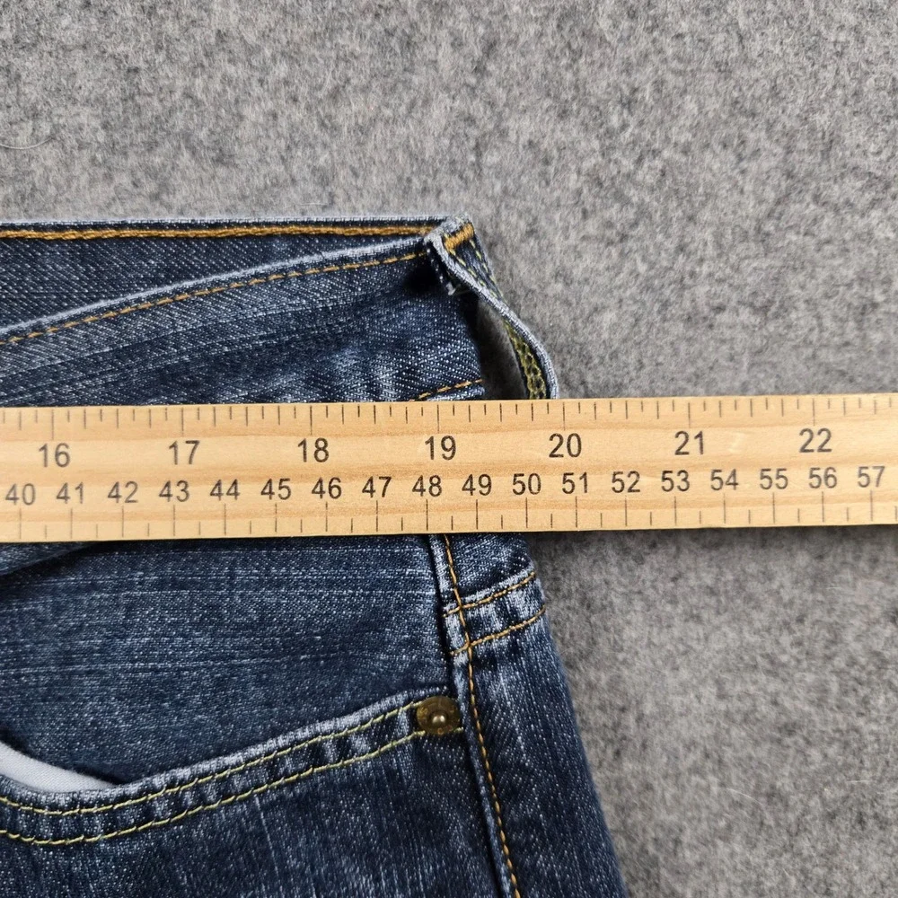 Levis 569 Jeans Mens 36x36 Blue Loose Straight Leg Denim Skater Workwear Utility